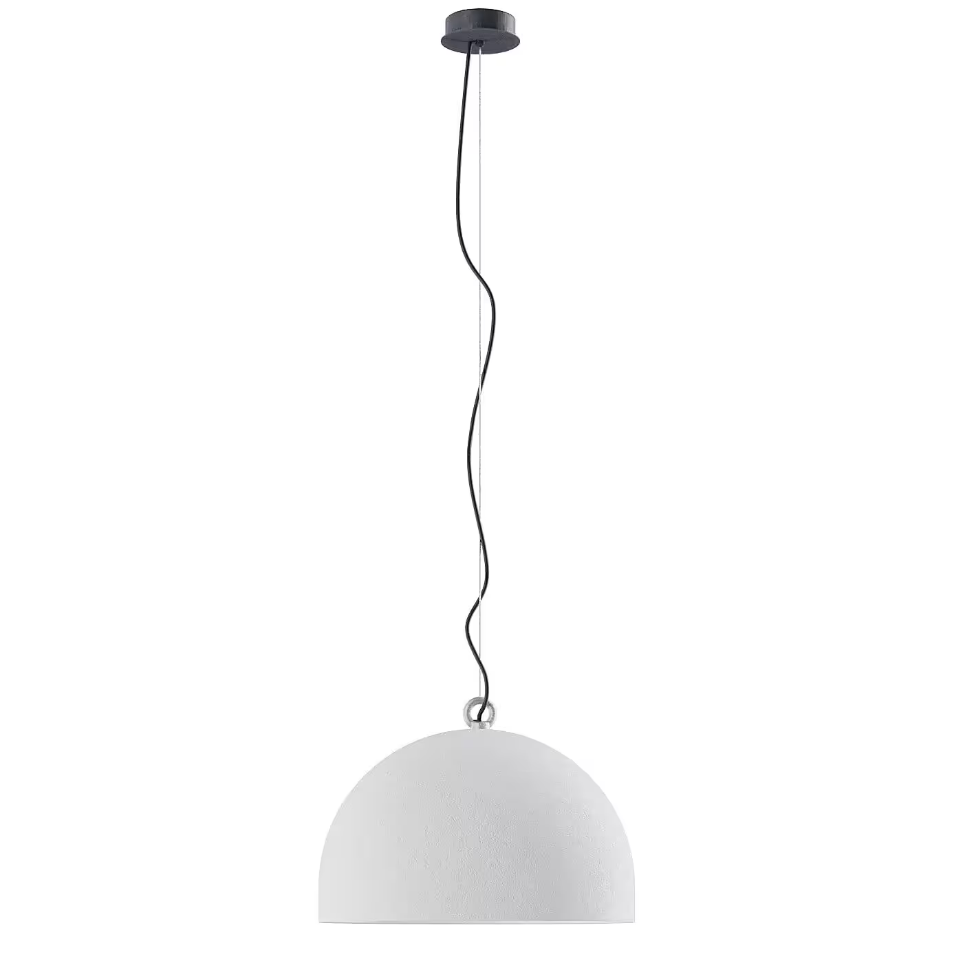Urban Concrete 50 LED Pendant White Inside