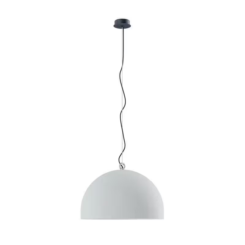 Urban Concrete 60 LED Pendant White Inside