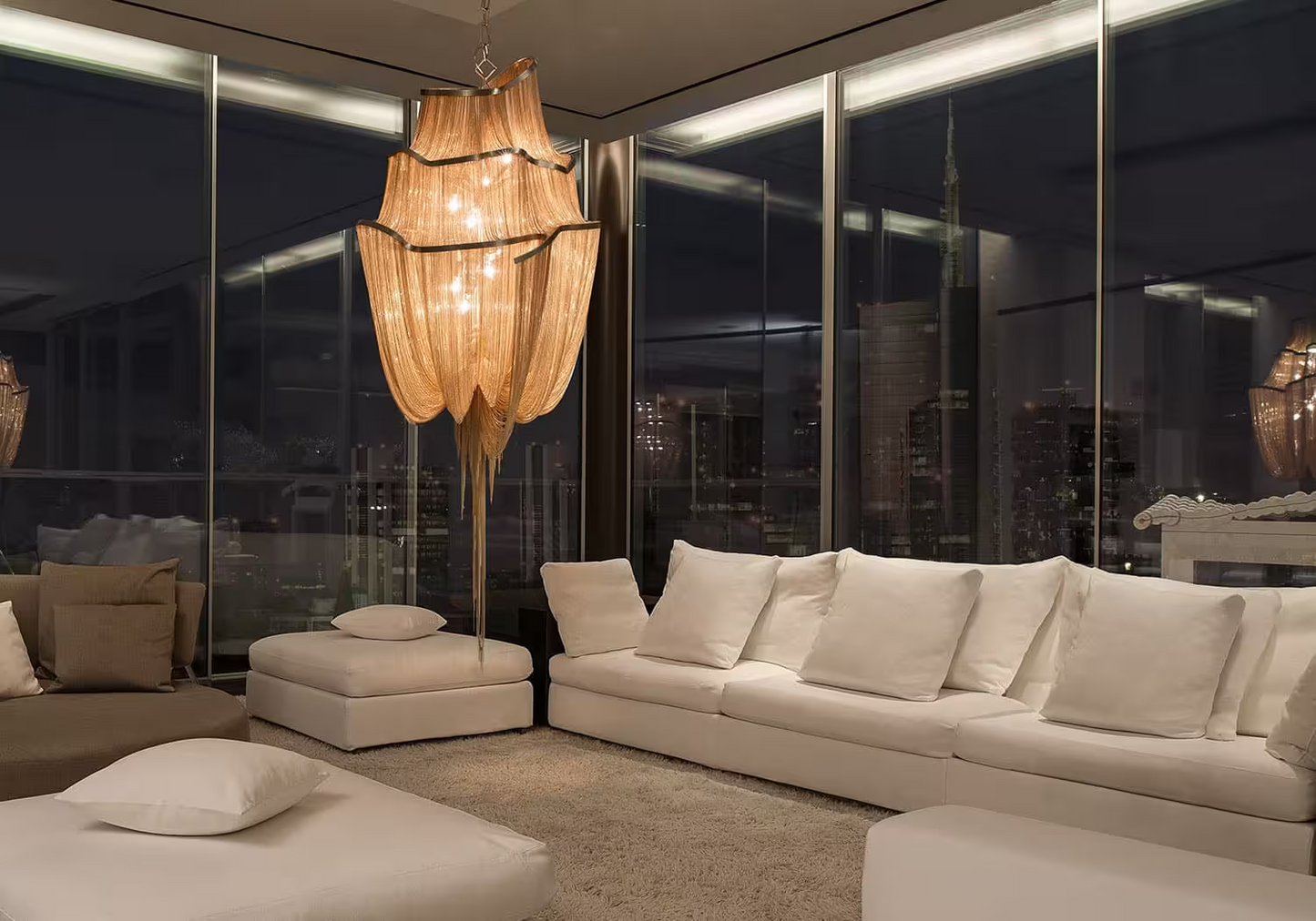 Atlantis Large 3-Tier Pendant
