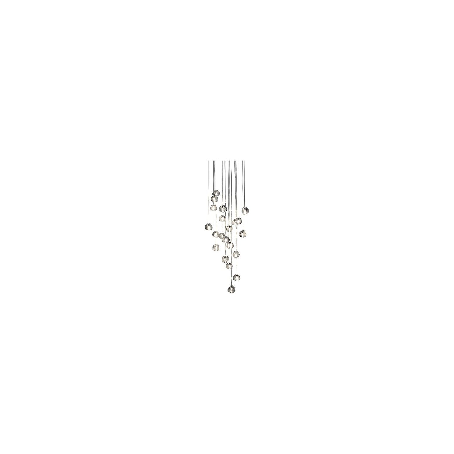 Mizu 26 Square Multi light Pendant