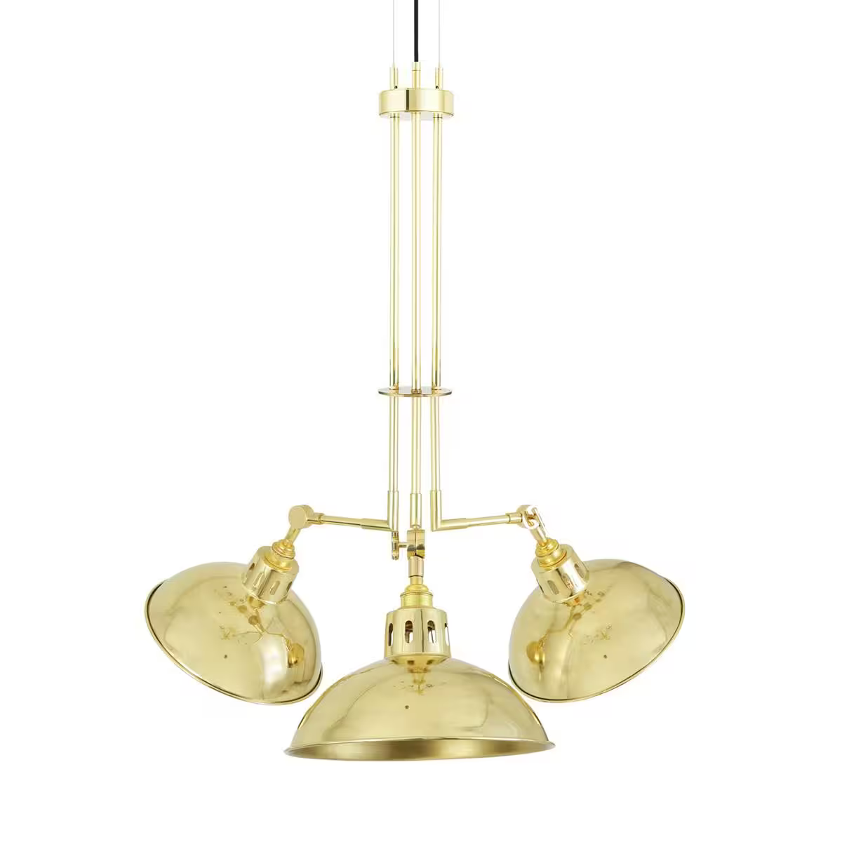 Sparti Vintage Adjustable 3-Arm Chandelier