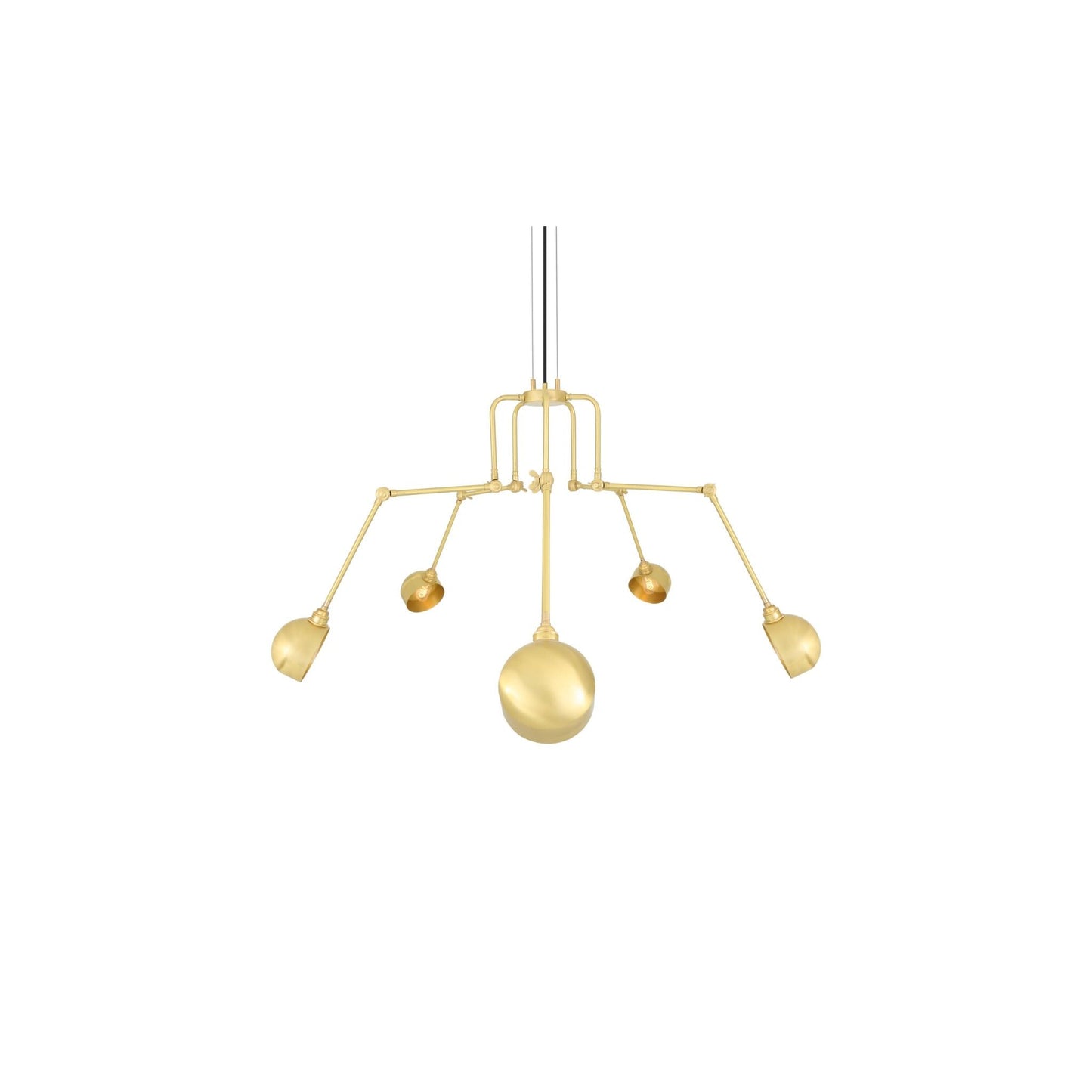 San Jose Industrial 5-Arm Industrial Pendant