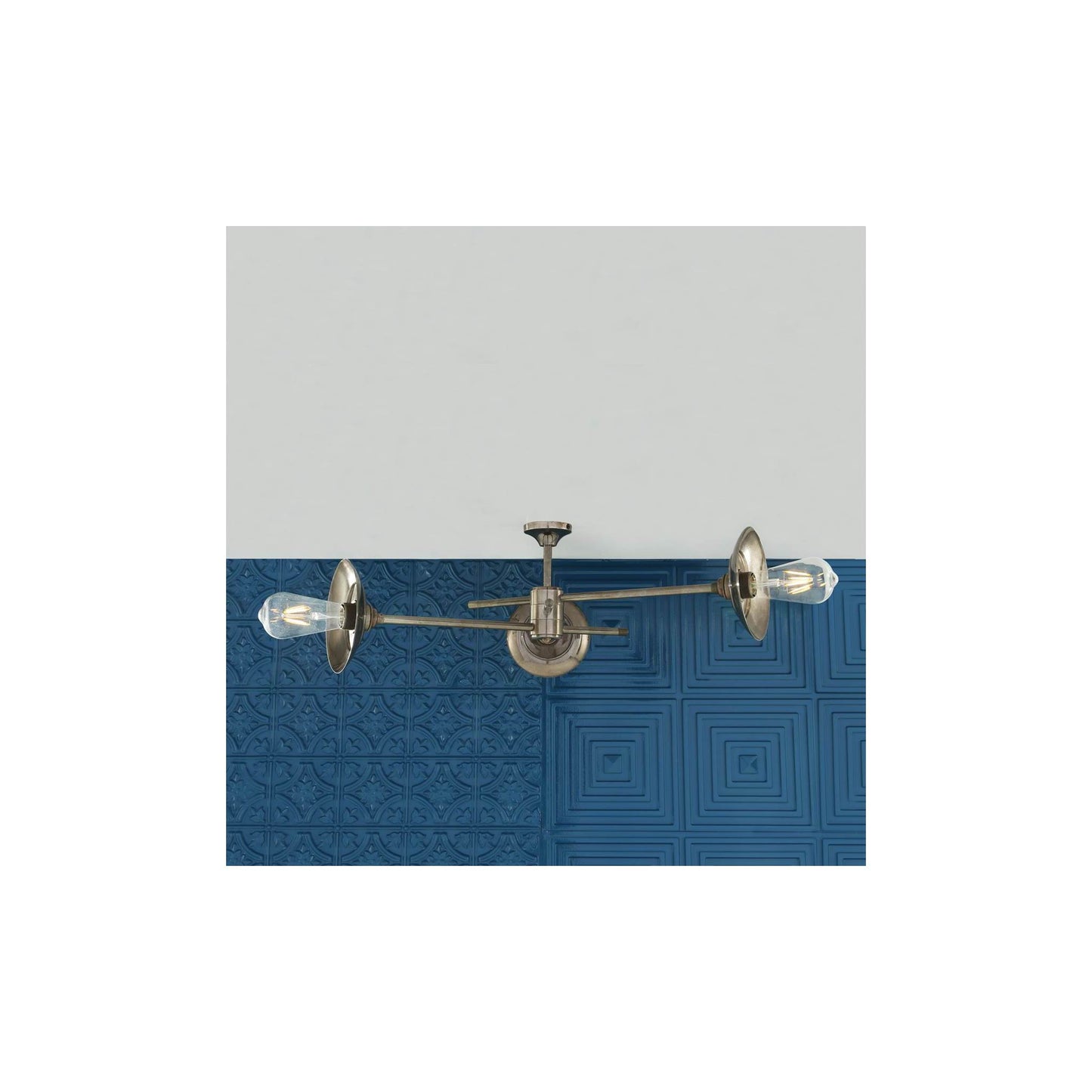 Reznor Industrial 3-Arm Ceiling Light