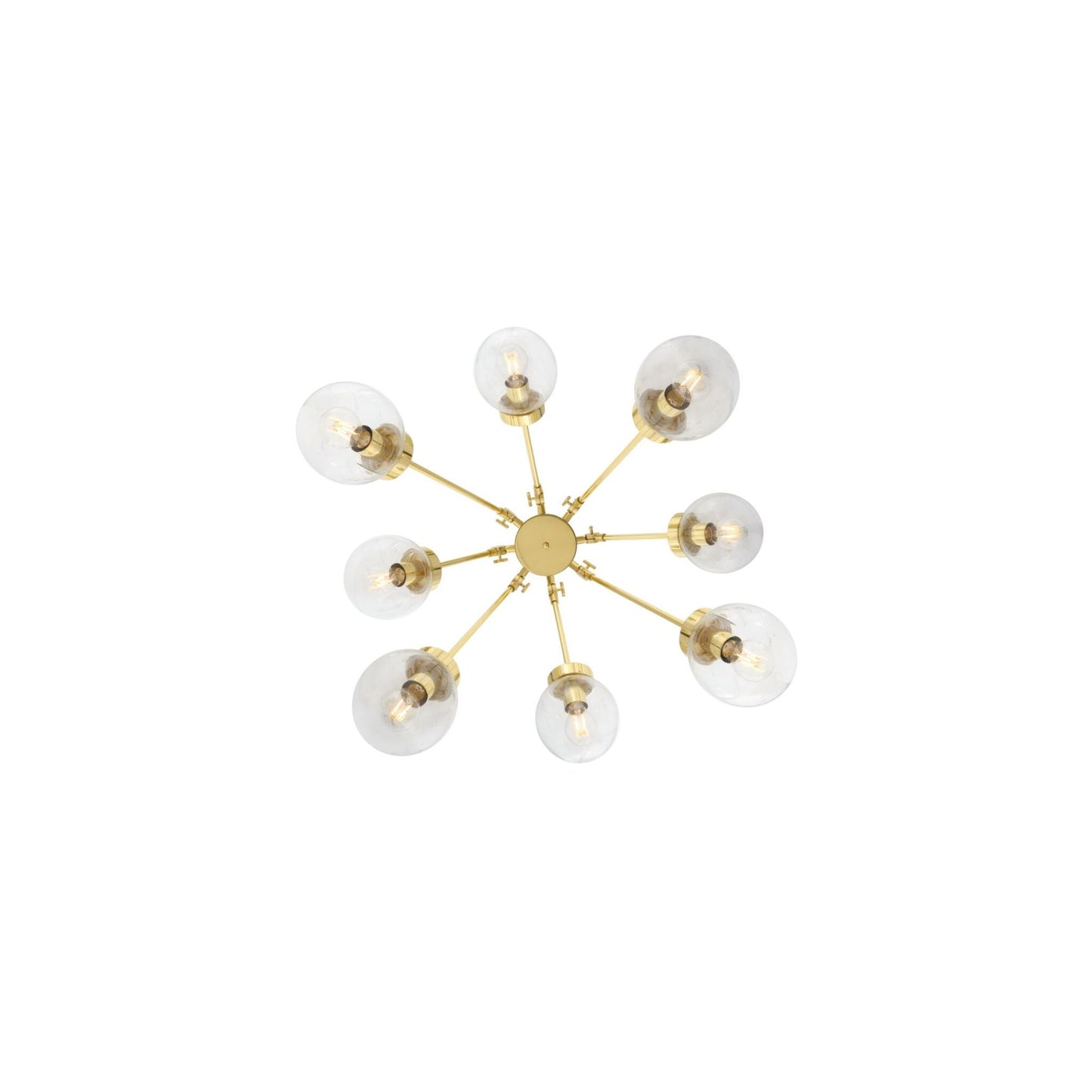 Boho 8-Arm Modern Globe Chandelier