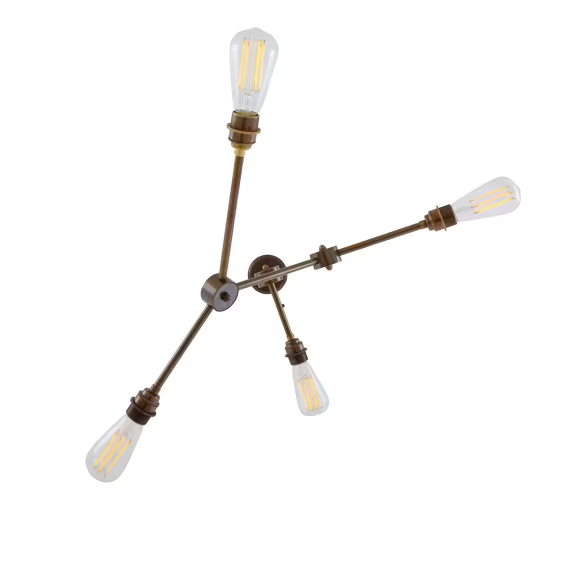 Toronto Industrial 4-Light Pendant