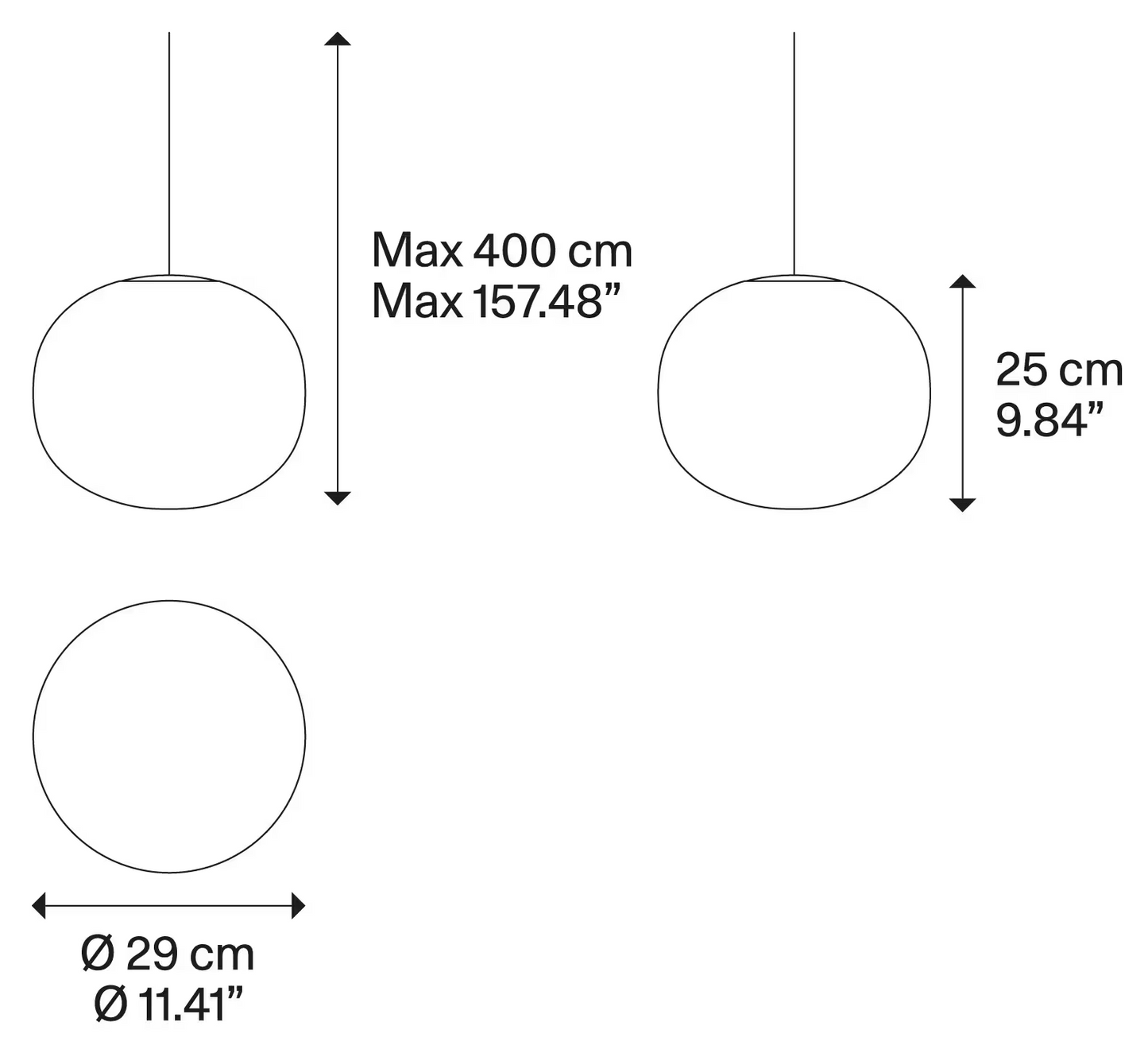 Volum 29 LED Pendant