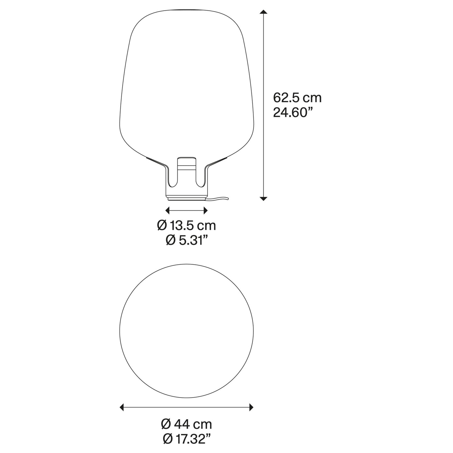 Flar Large LED Table Lamp