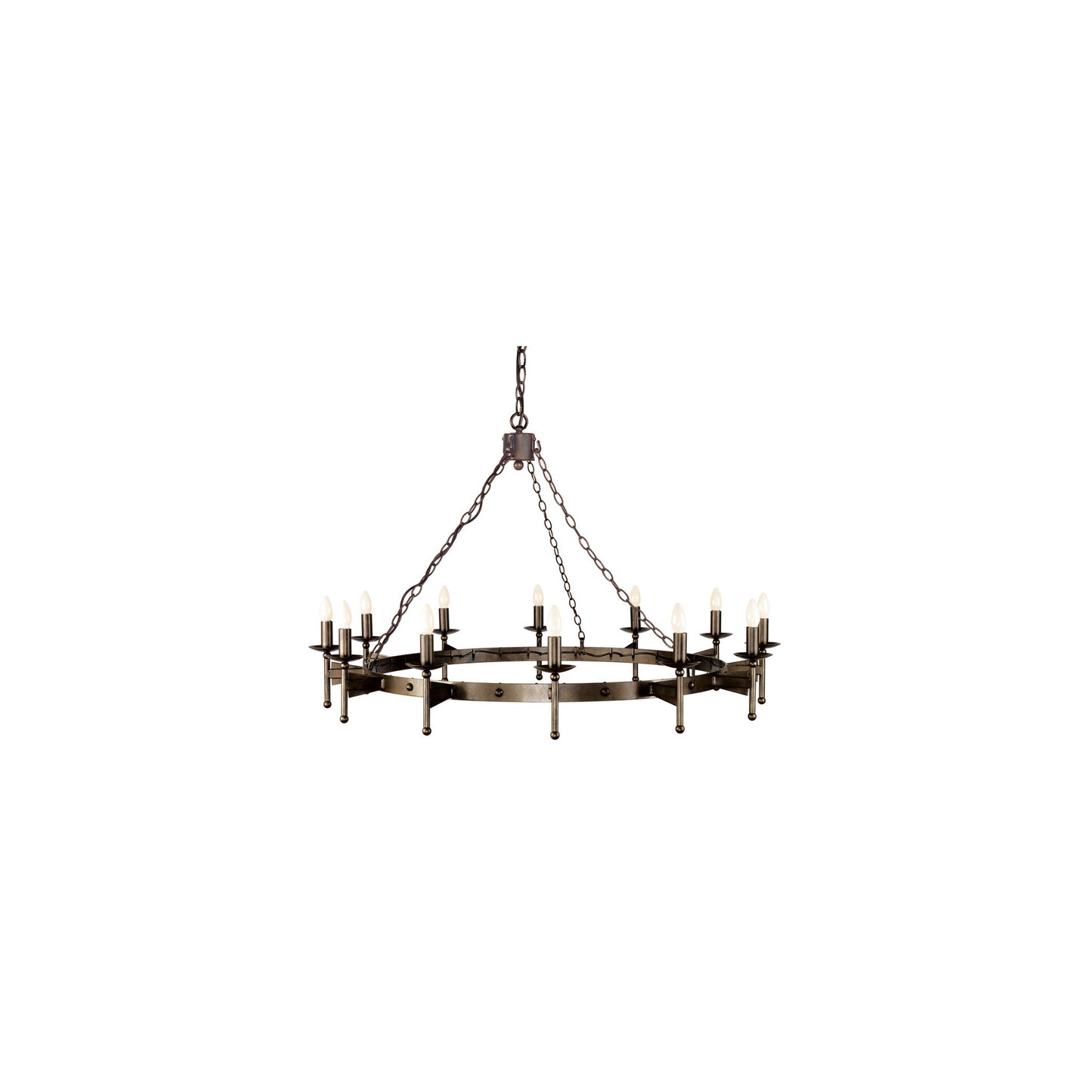 Cromwell 12-Light Chandelier Old Bronze