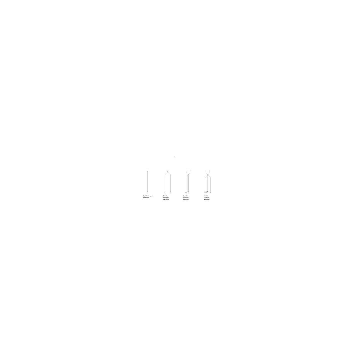 Three Phase Track, Suspension Kit 3m