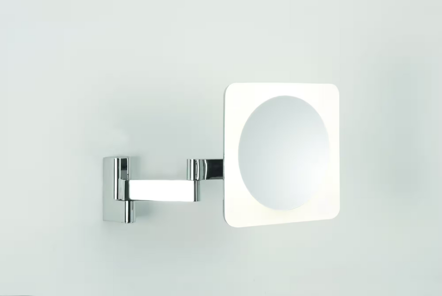 Niimi Round Bathroom Swing Arm Bathroom Mirror