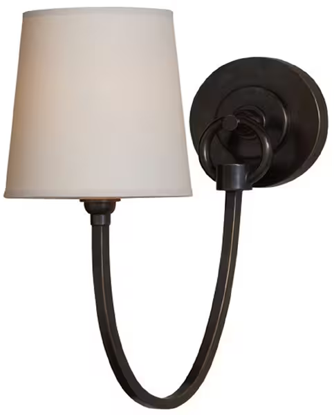 Reed Single Upward Wall Lamp