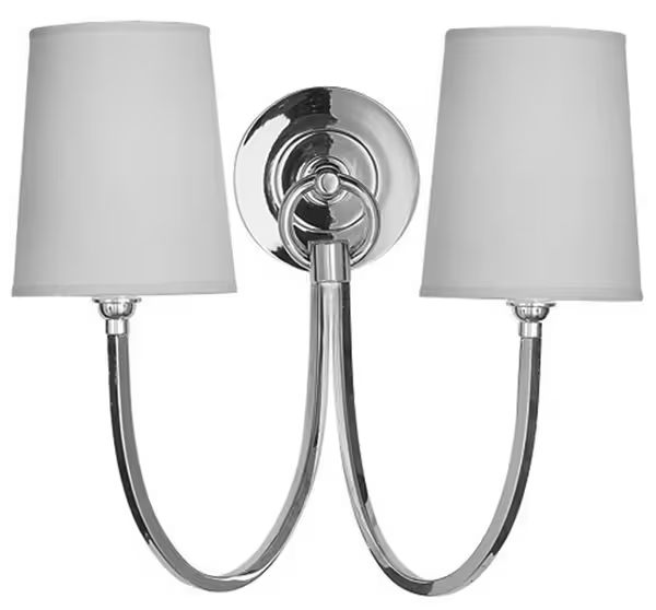 Reed Double Sconce