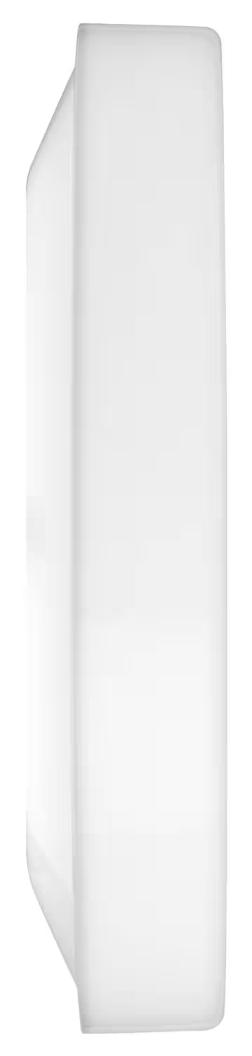 Button HL Wall and Ceiling Diffused Light with Blown Glass