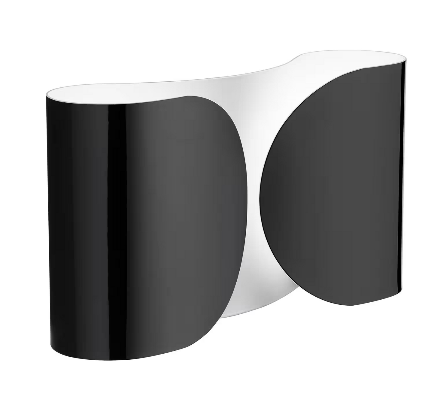 Foglio Up & Down LED Wall Light with Organic Curved Shaped Steel