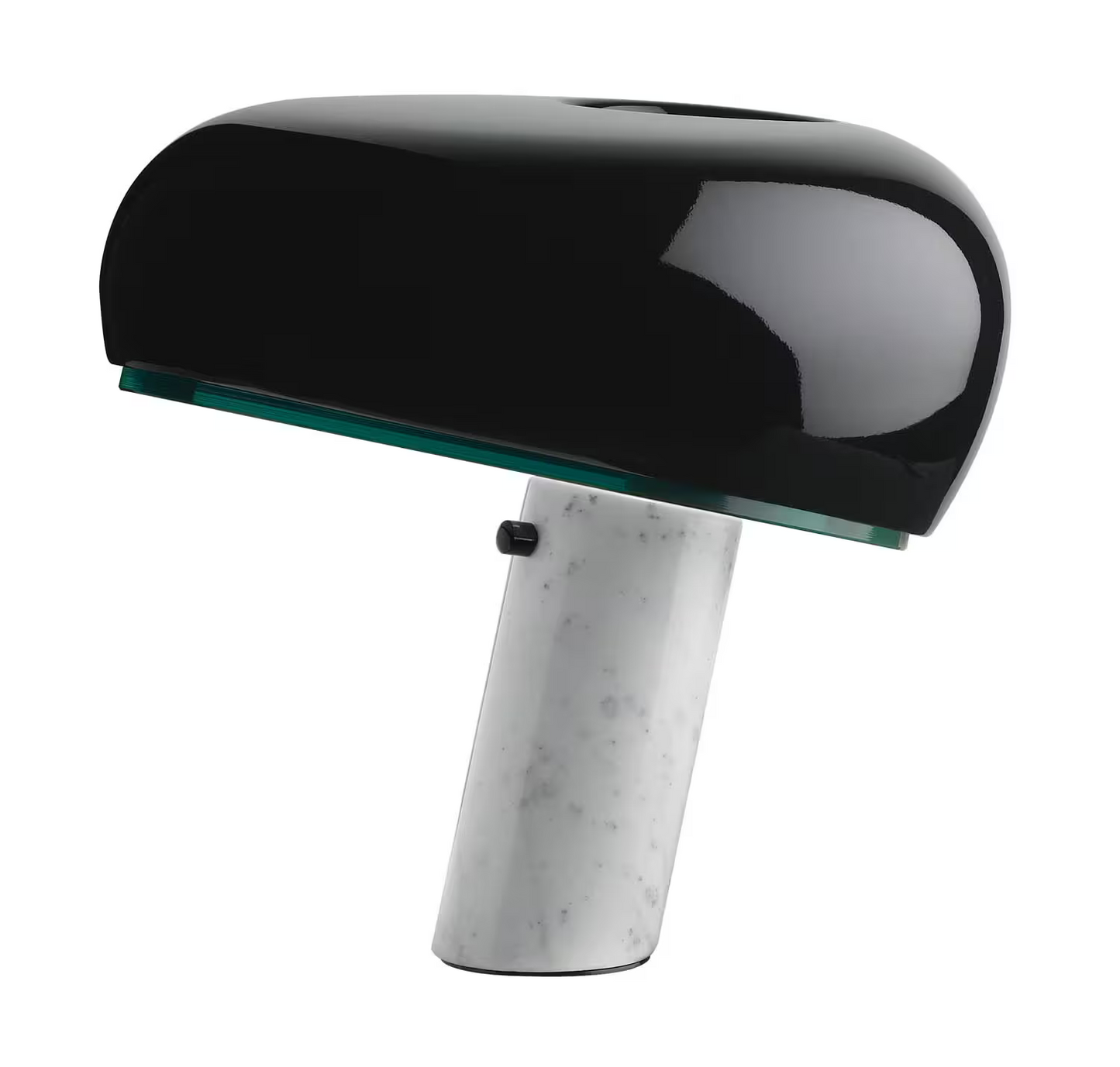 Snoopy Table Lamp with White Marble Base