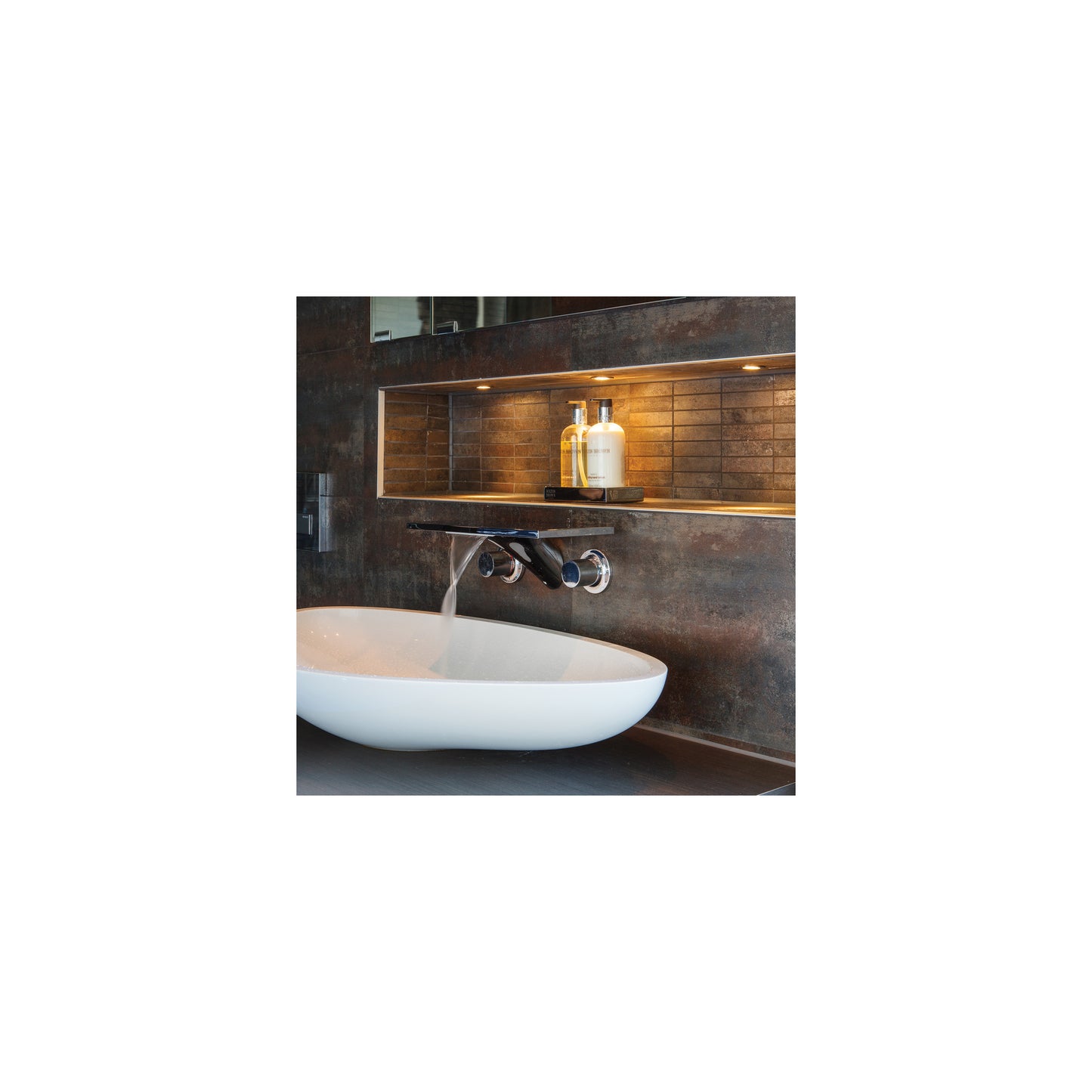Terra Round 28 Exterior LED Ground Light in Stainless Steel