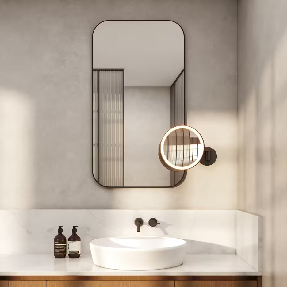 Nagoya Round LED Illuminated Mirror