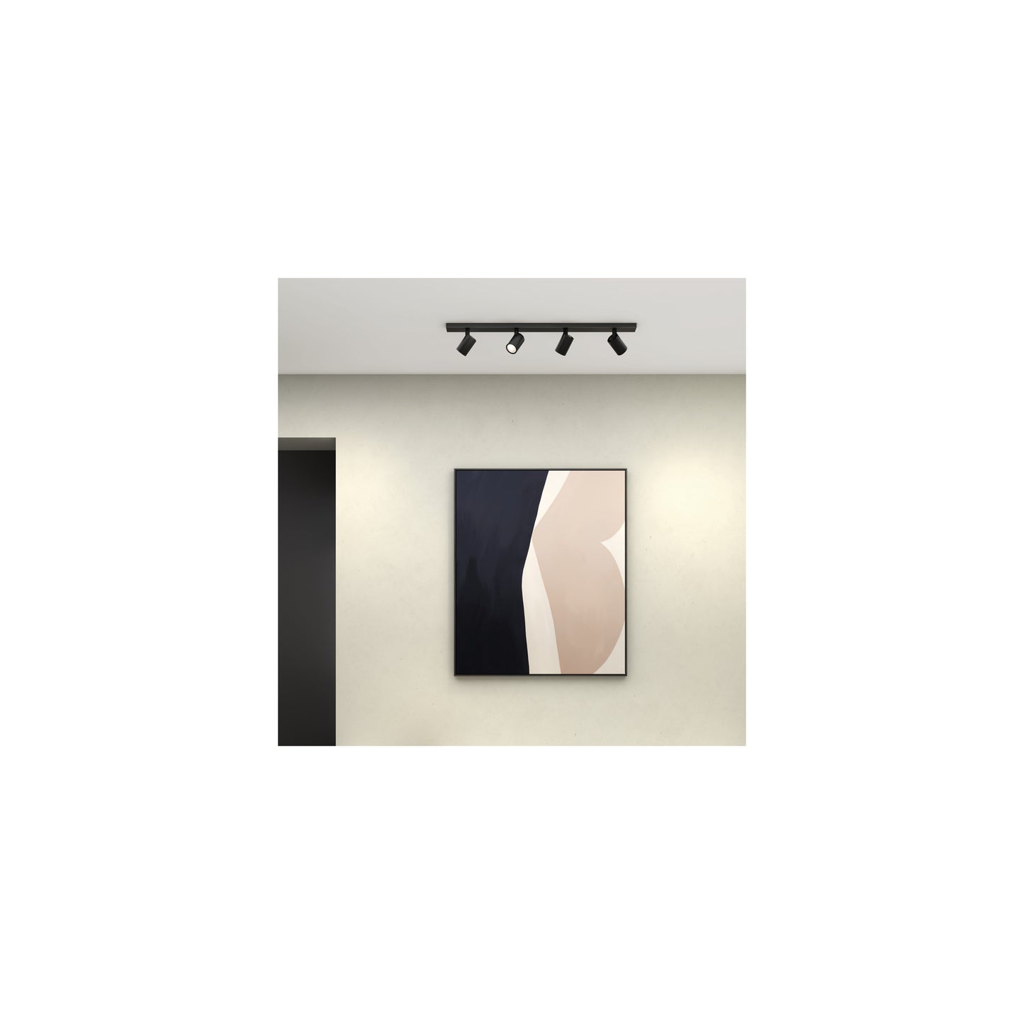 Ascoli 4-Light Bar Ceiling Spotlight
