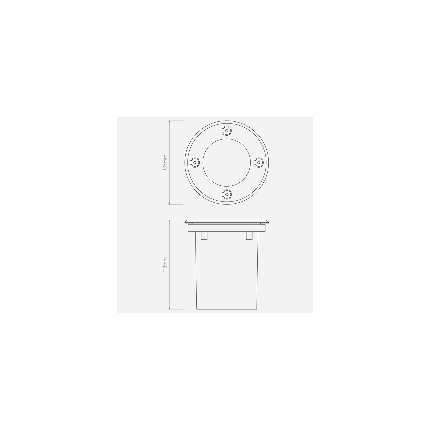 Gramos Round Ground Light
