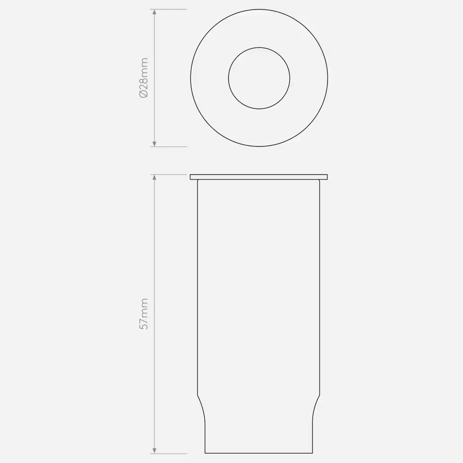 Terra Round 28 Exterior LED Ground Light