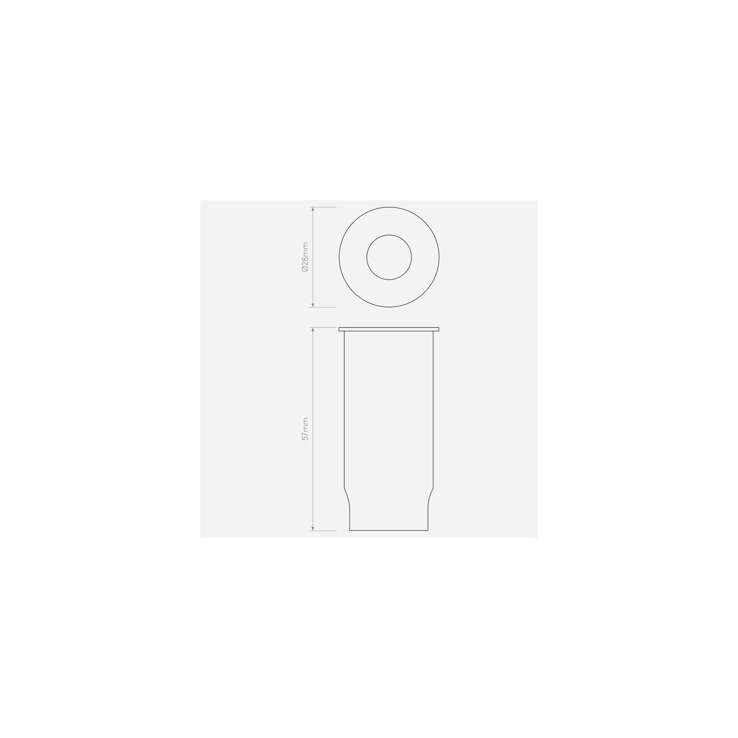 Terra Round 28 Exterior LED Ground Light in Stainless Steel