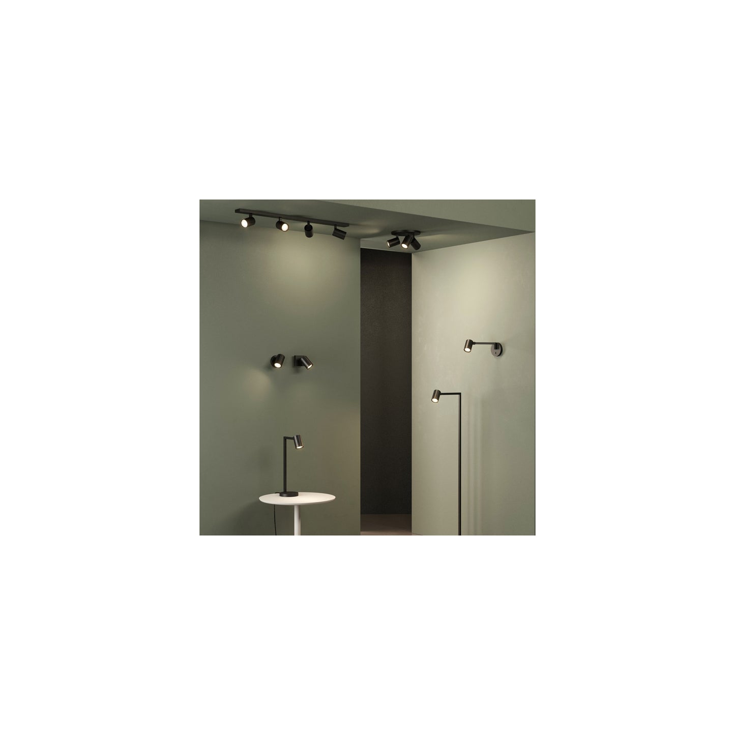 Ascoli 4-Light Bar Ceiling Spotlight