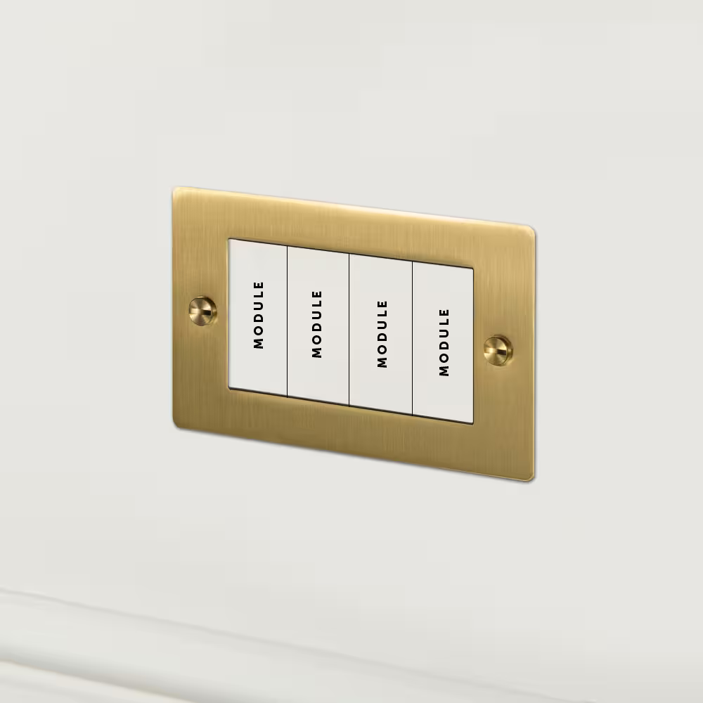 2G Euro Plate 4 Module