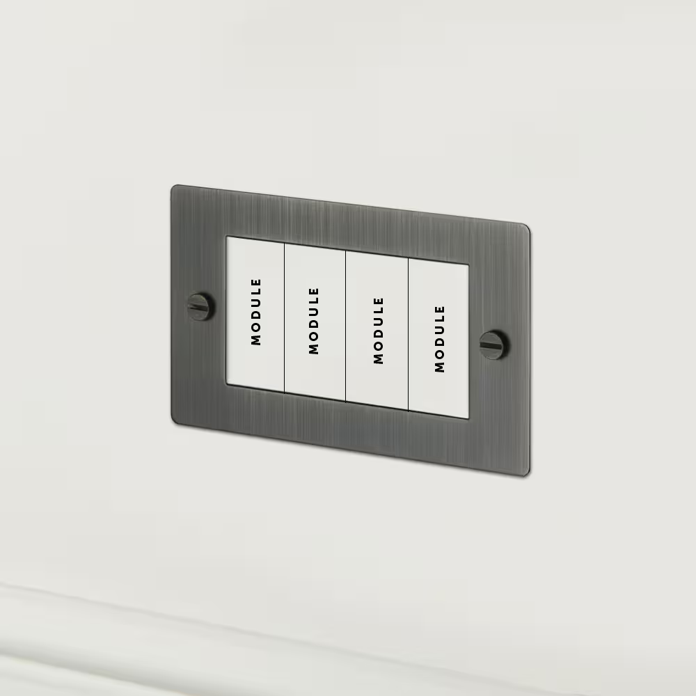 2G Euro Plate 4 Module