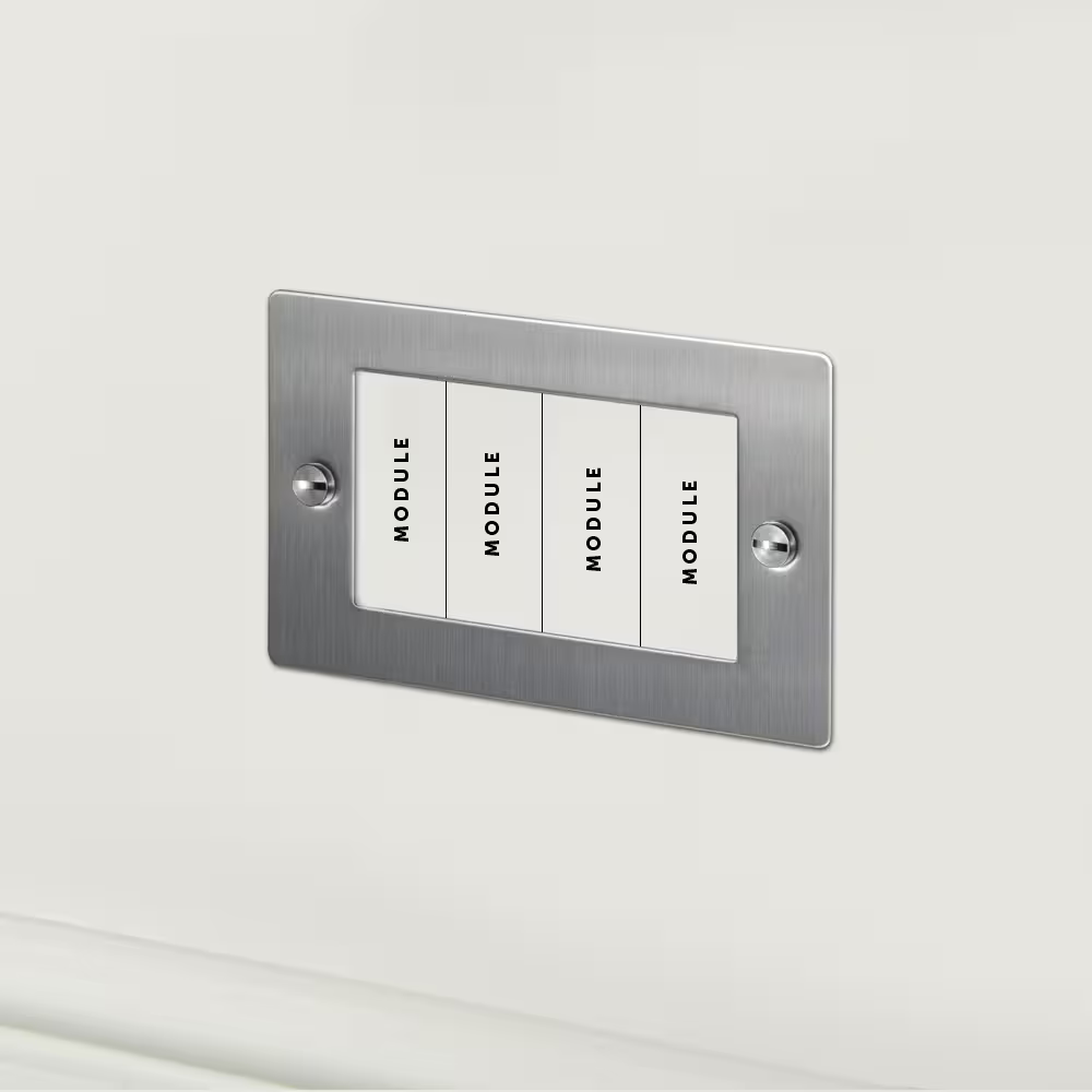 2G Euro Plate 4 Module