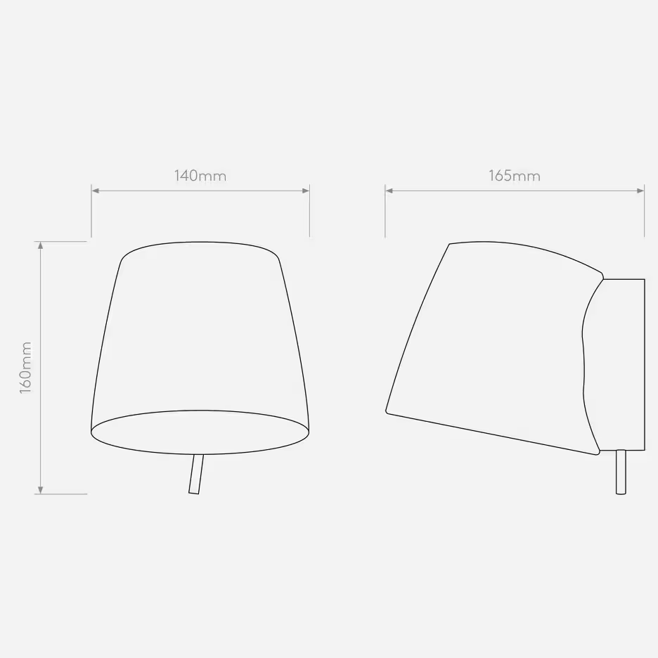 Imari Fixed Wall Light