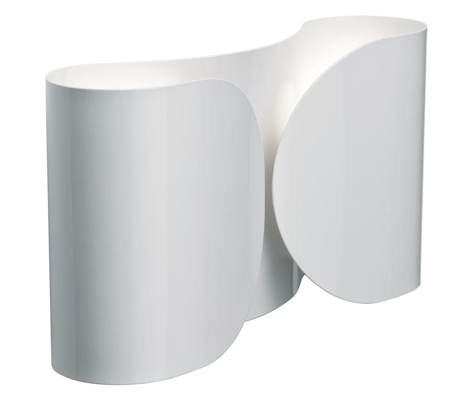 Foglio Up & Down LED Wall Light with Organic Curved Shaped Steel