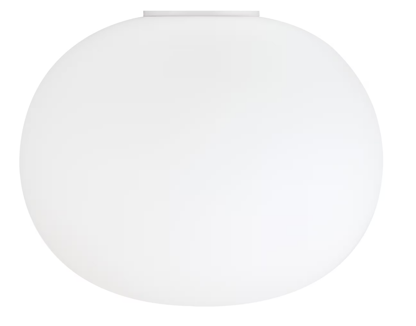 Glo-Ball Ceiling 2 Flush Mounted with Flashed Opaline Glass