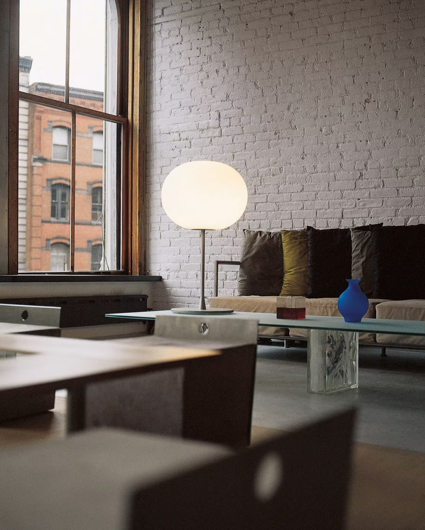 Glo-Ball T1 Small Table Lamp with Opal Glass