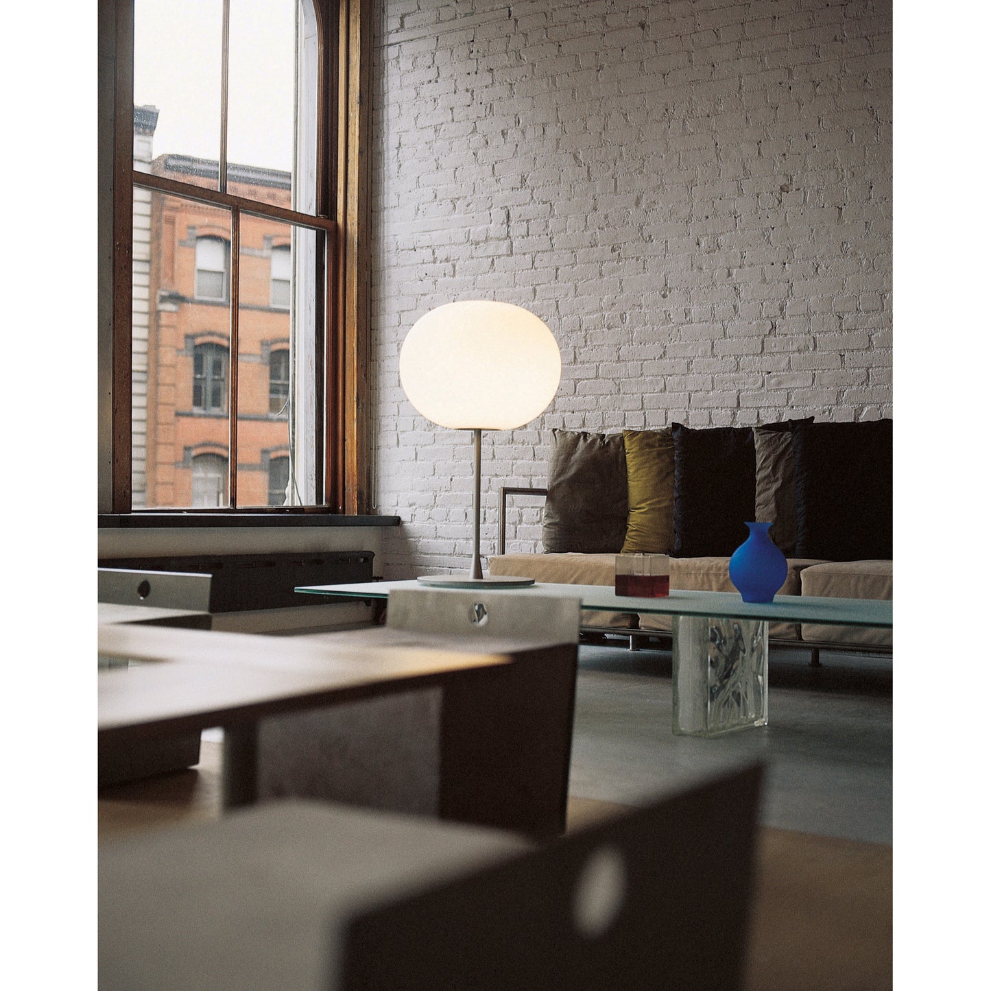 Glo-Ball T1 Small Table Lamp with Opal Glass