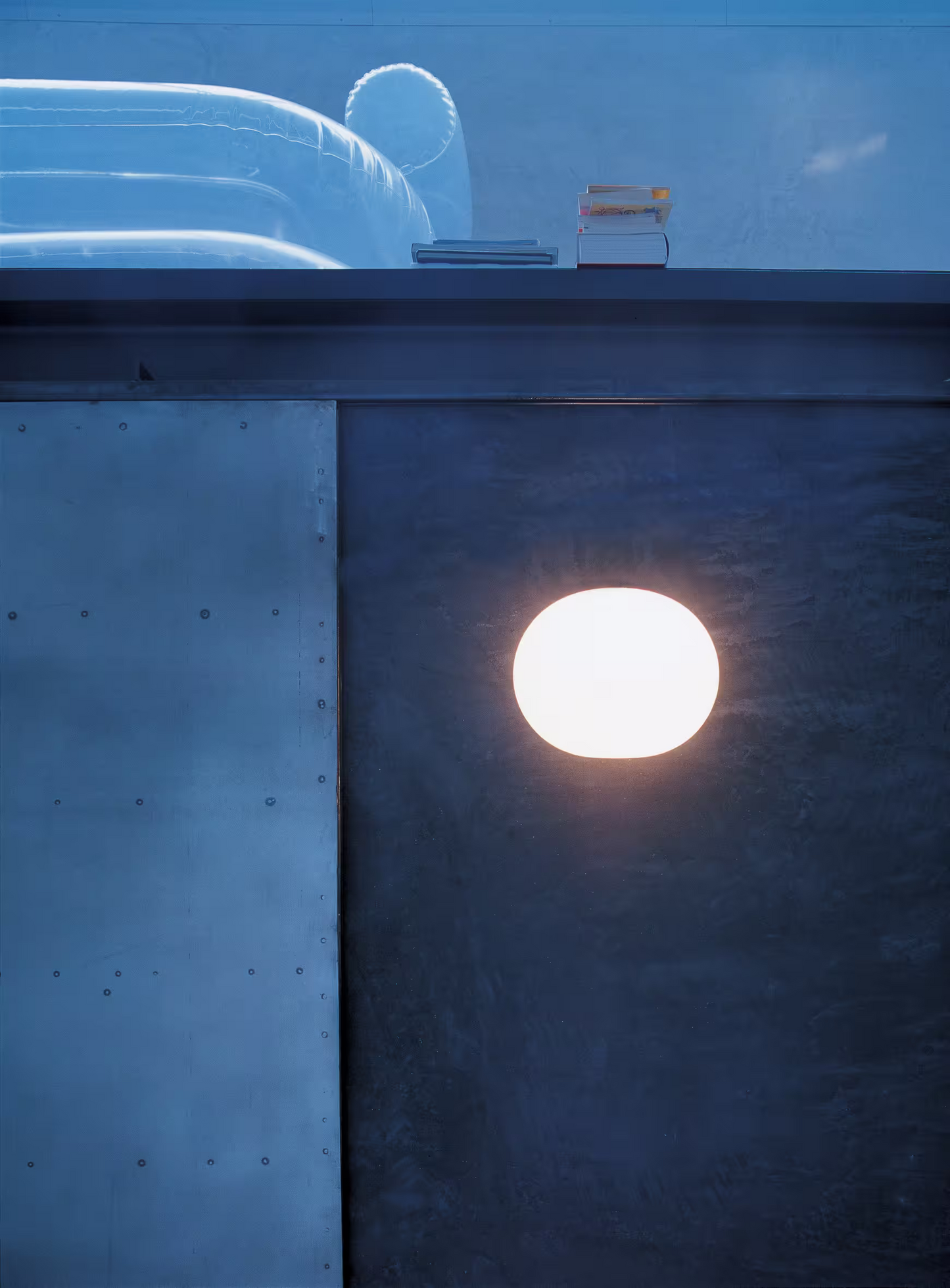 Glo-Ball W Wall Mounted Diffused Light with Opal Glass