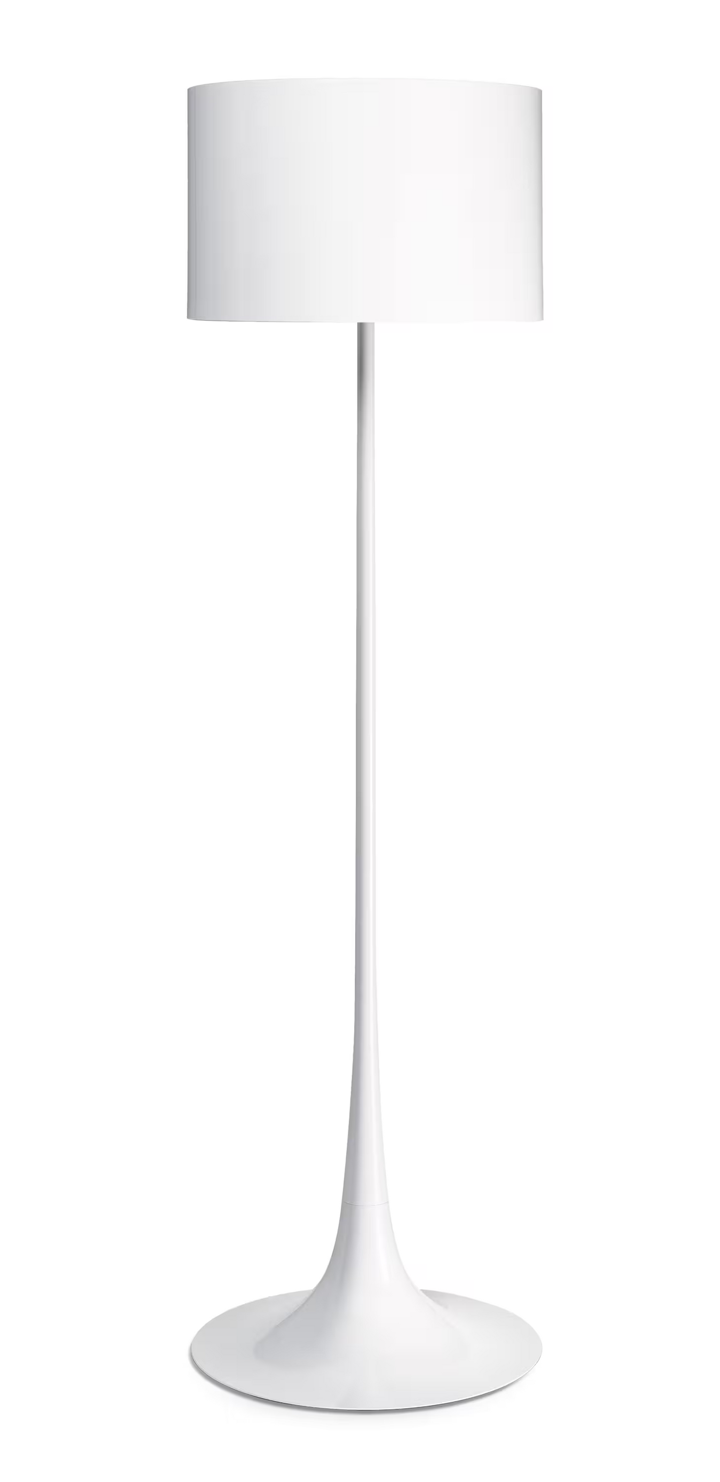 Spun Light F Floor Lamp with Shade