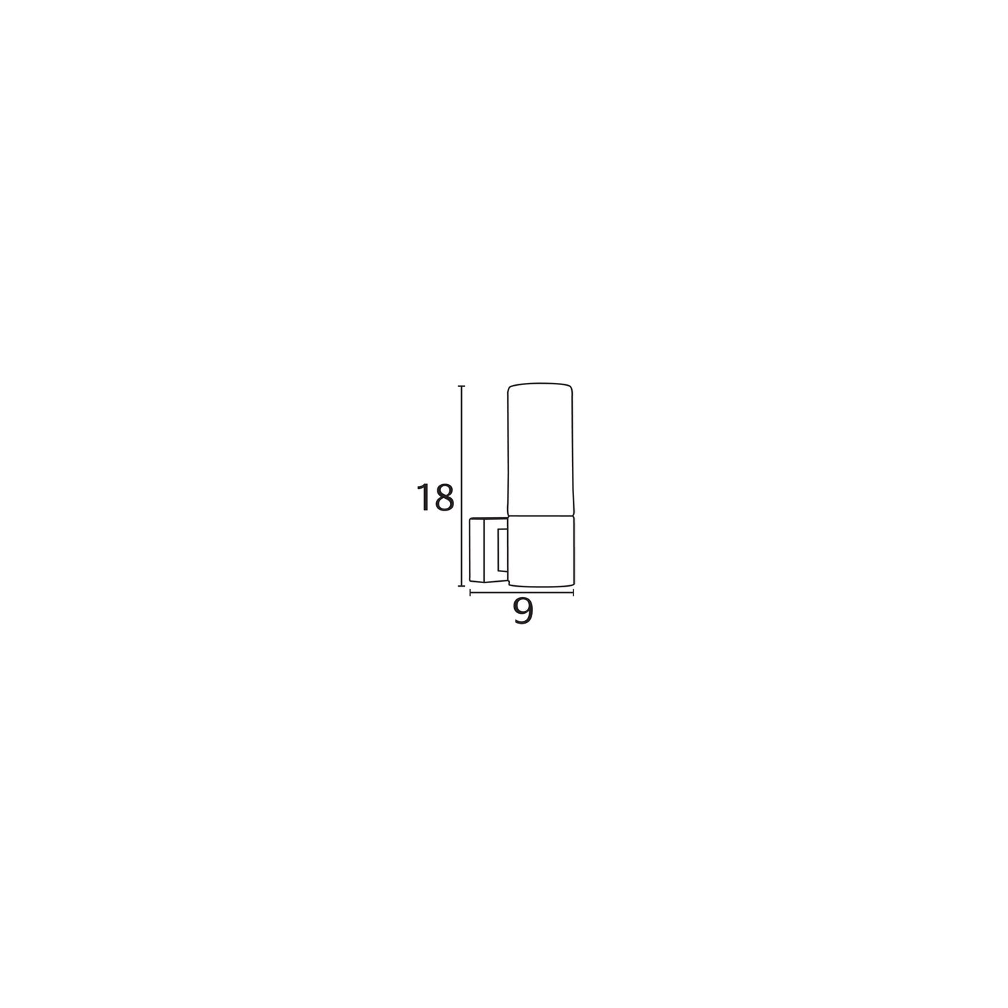 Tangens Wall Light