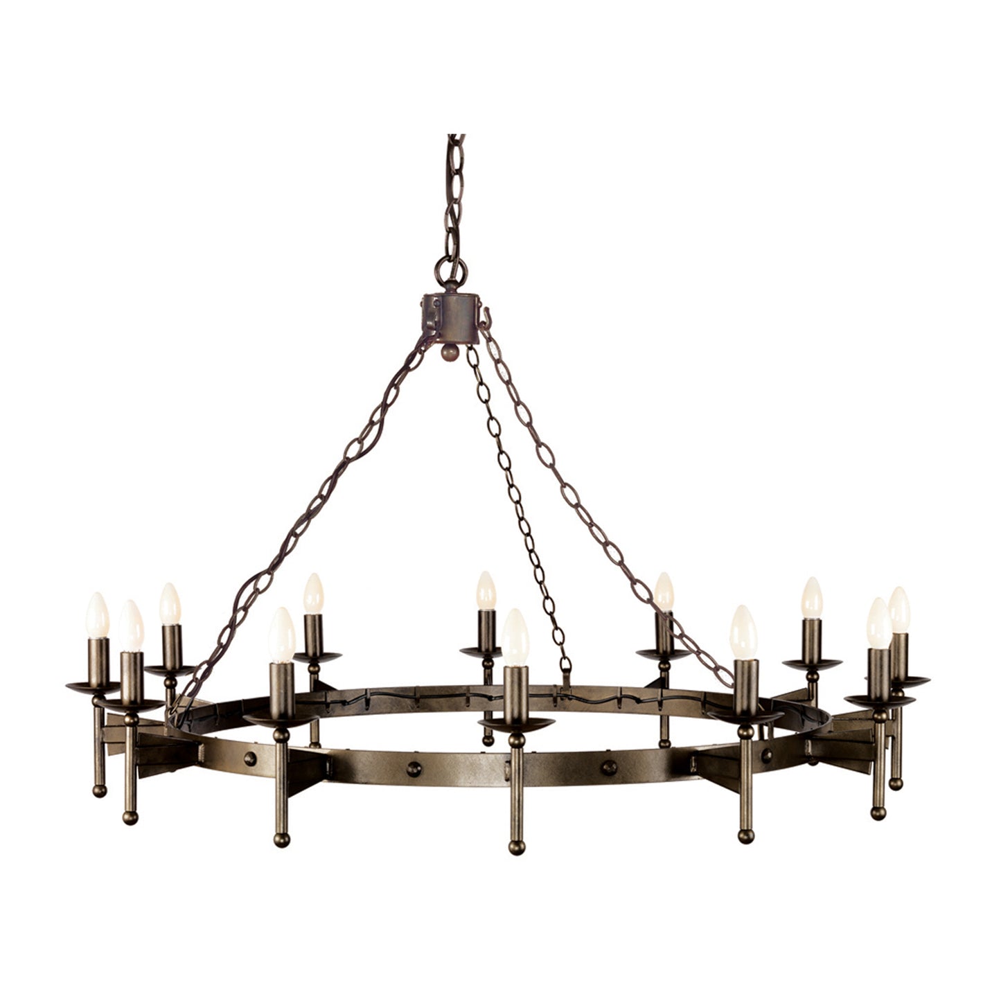 Cromwell 12-Light Chandelier Old Bronze