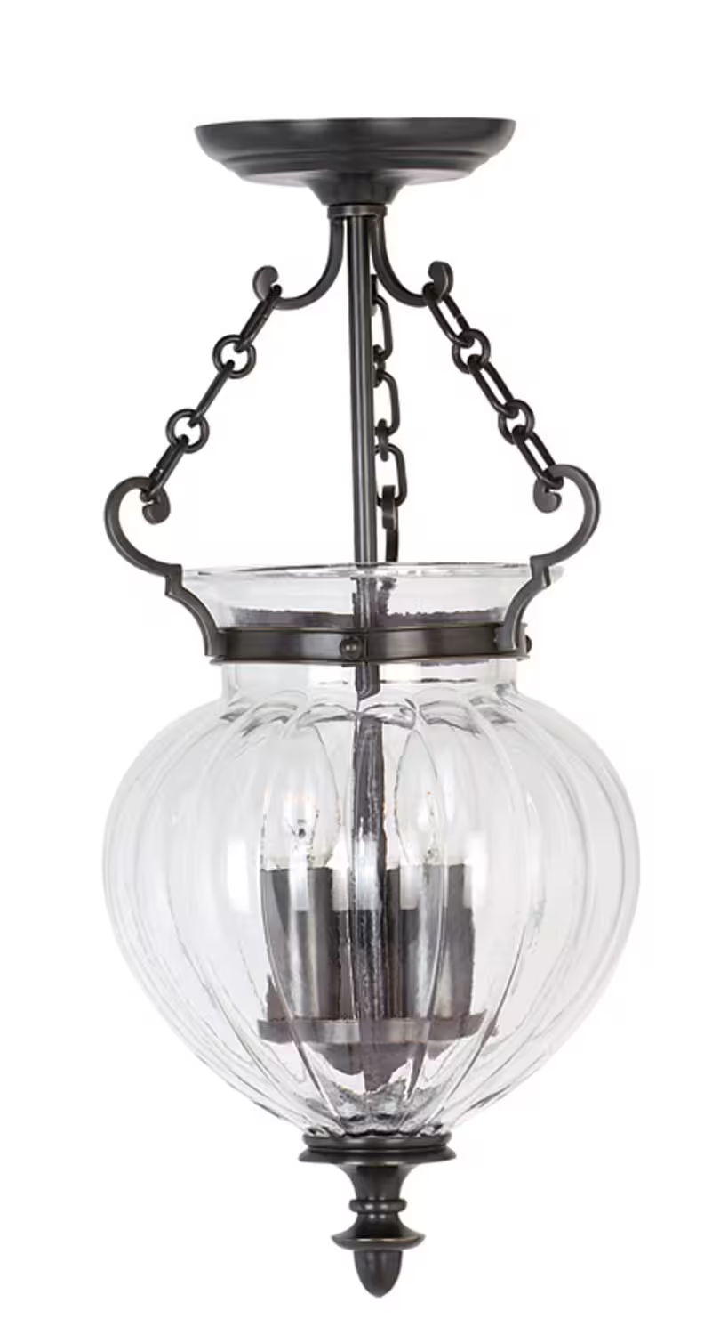 Finsbury Park 3-Light Small Pendant