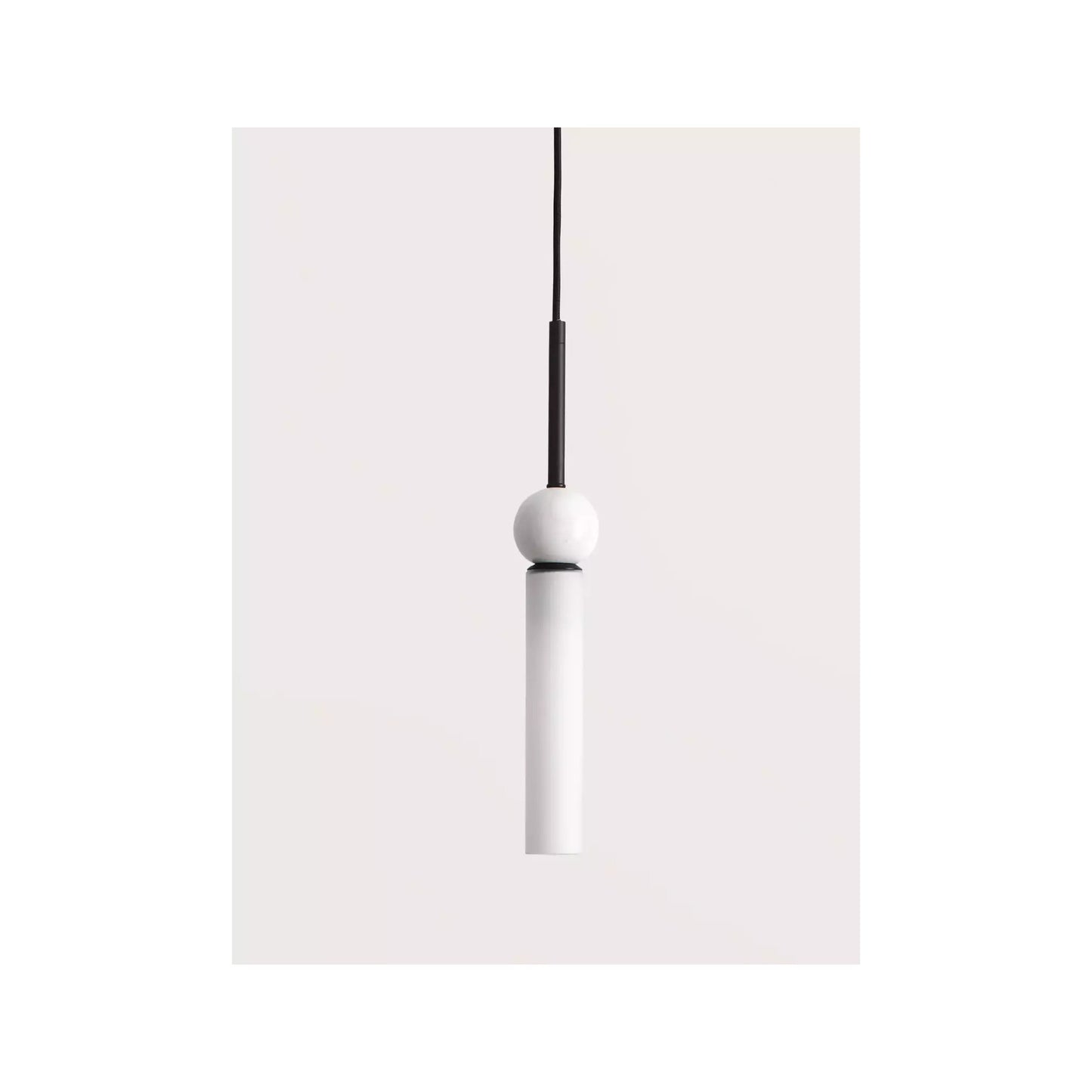 Delie LED Pendant with Opal Glass