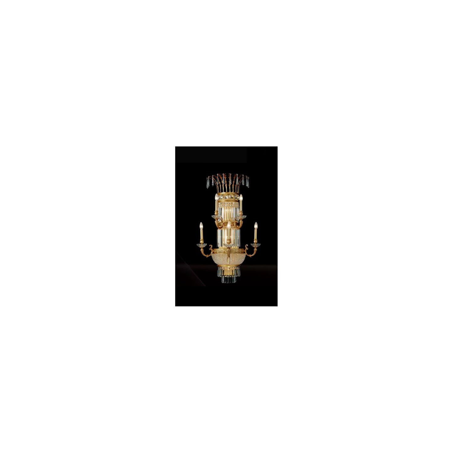 Royal Heritage Scholer Crystal Wall Light