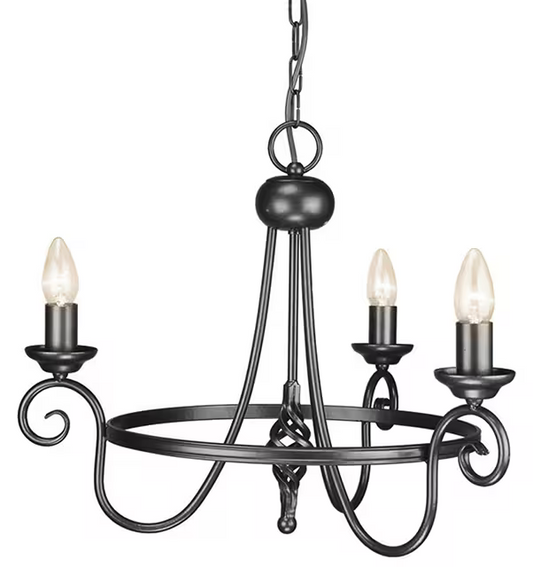 Harlech 3-Light Chandelier