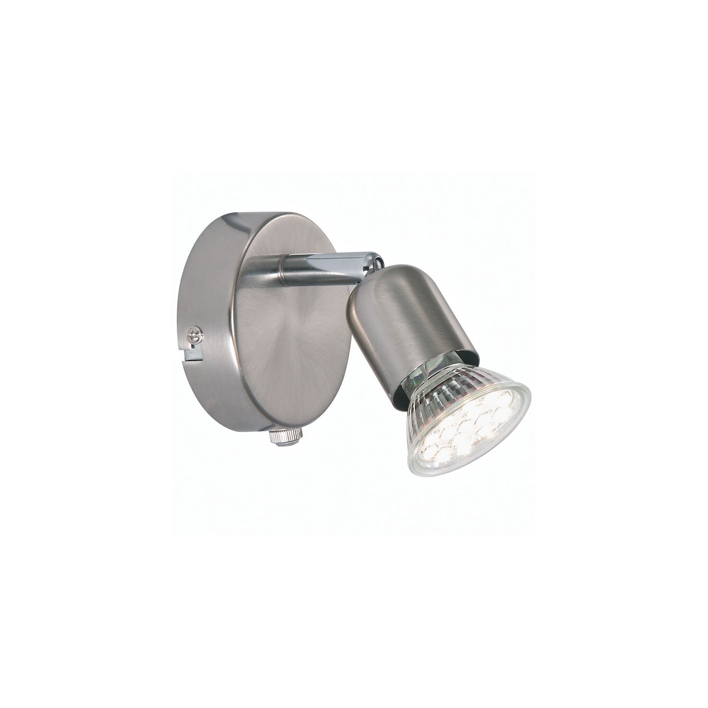 Avenue LED Wall Light Brushed Steel