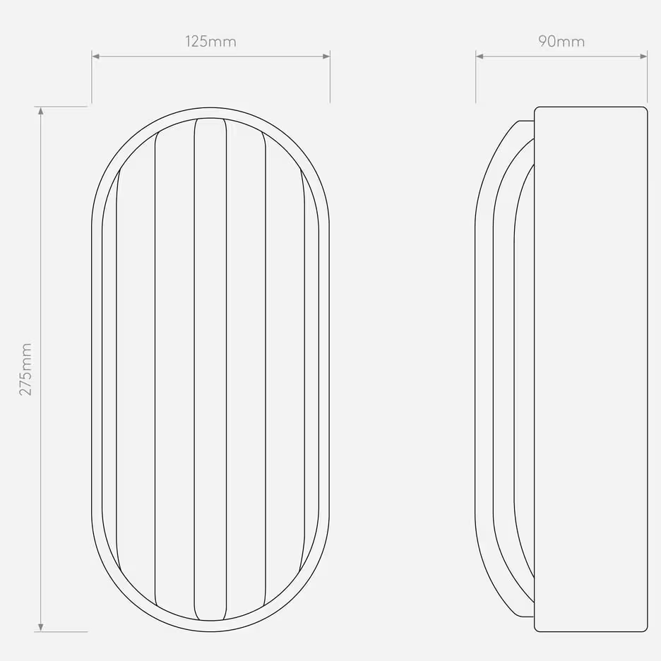Montreal Oval Wall Light