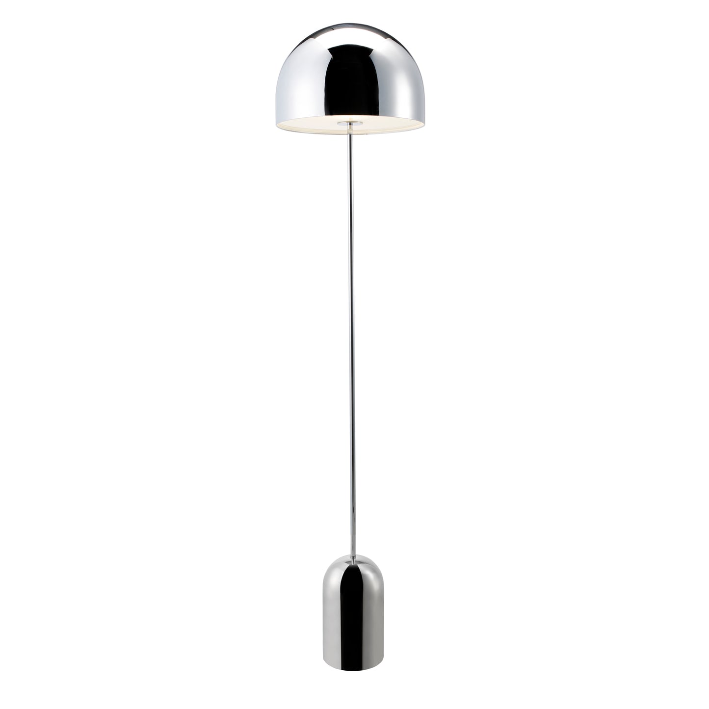 Bell Chrome Floor Lamp