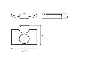 Microsurf Aluminium Decorative LED Wall Washer with Minimal and Unobstrusive Design