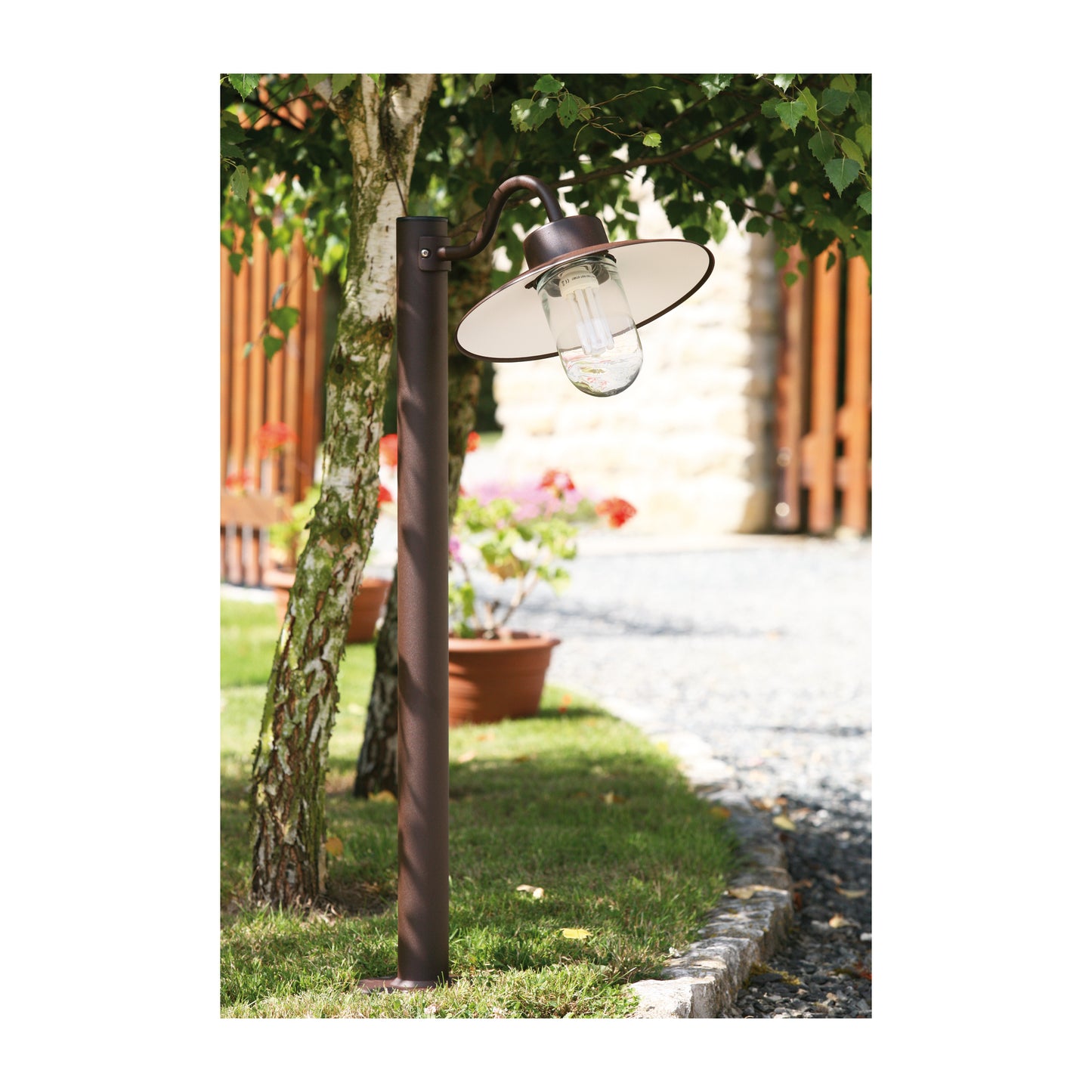 Belcour Model 3 Clear Glass Bollard