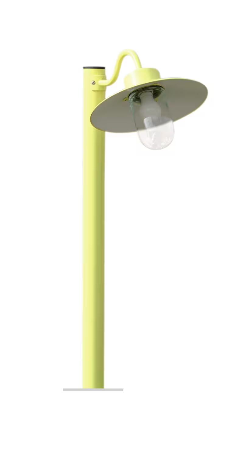 Belcour Model 3 Clear Glass Bollard