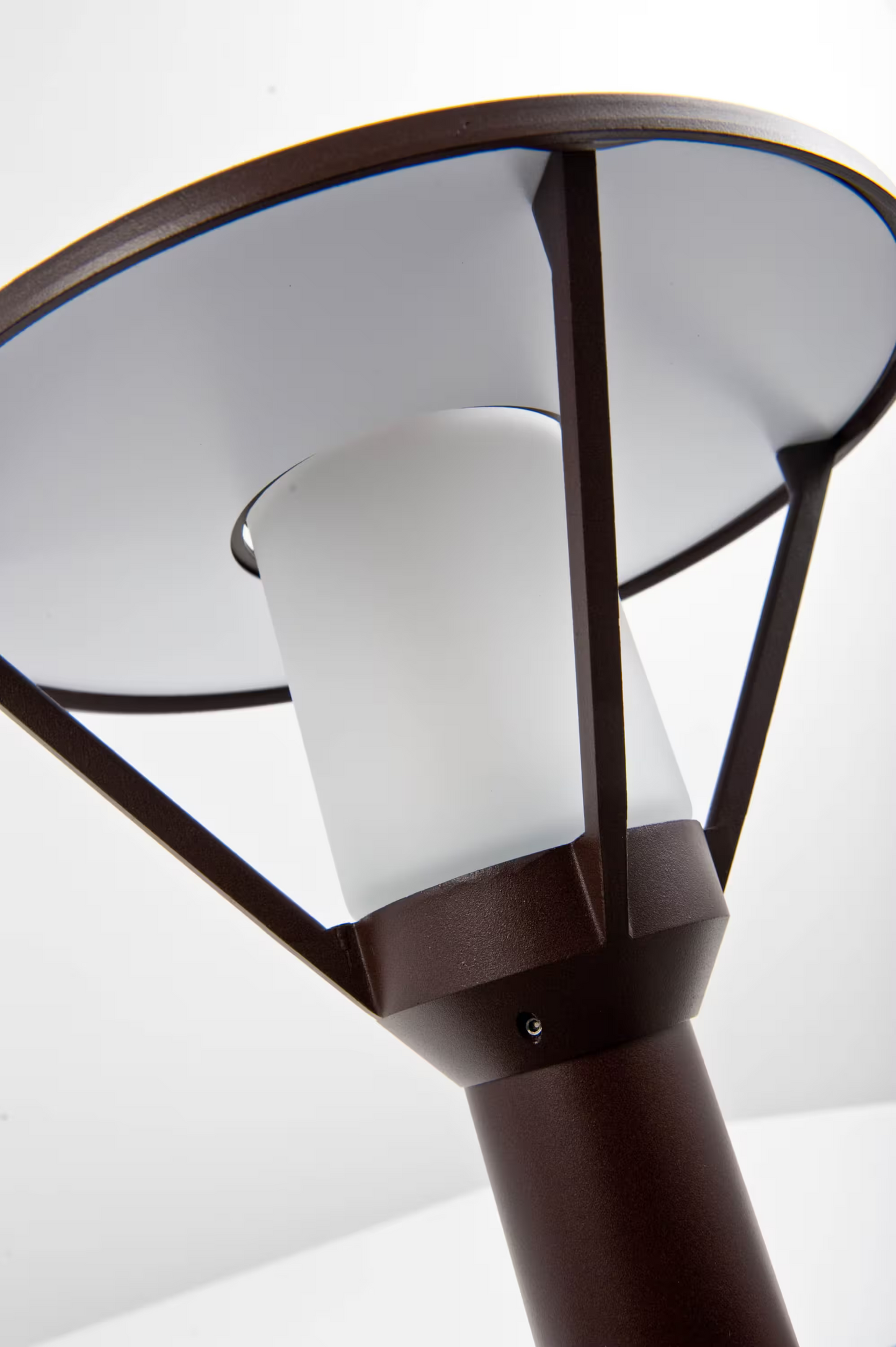 Bermude Large Frosted Glass Socket Bollard
