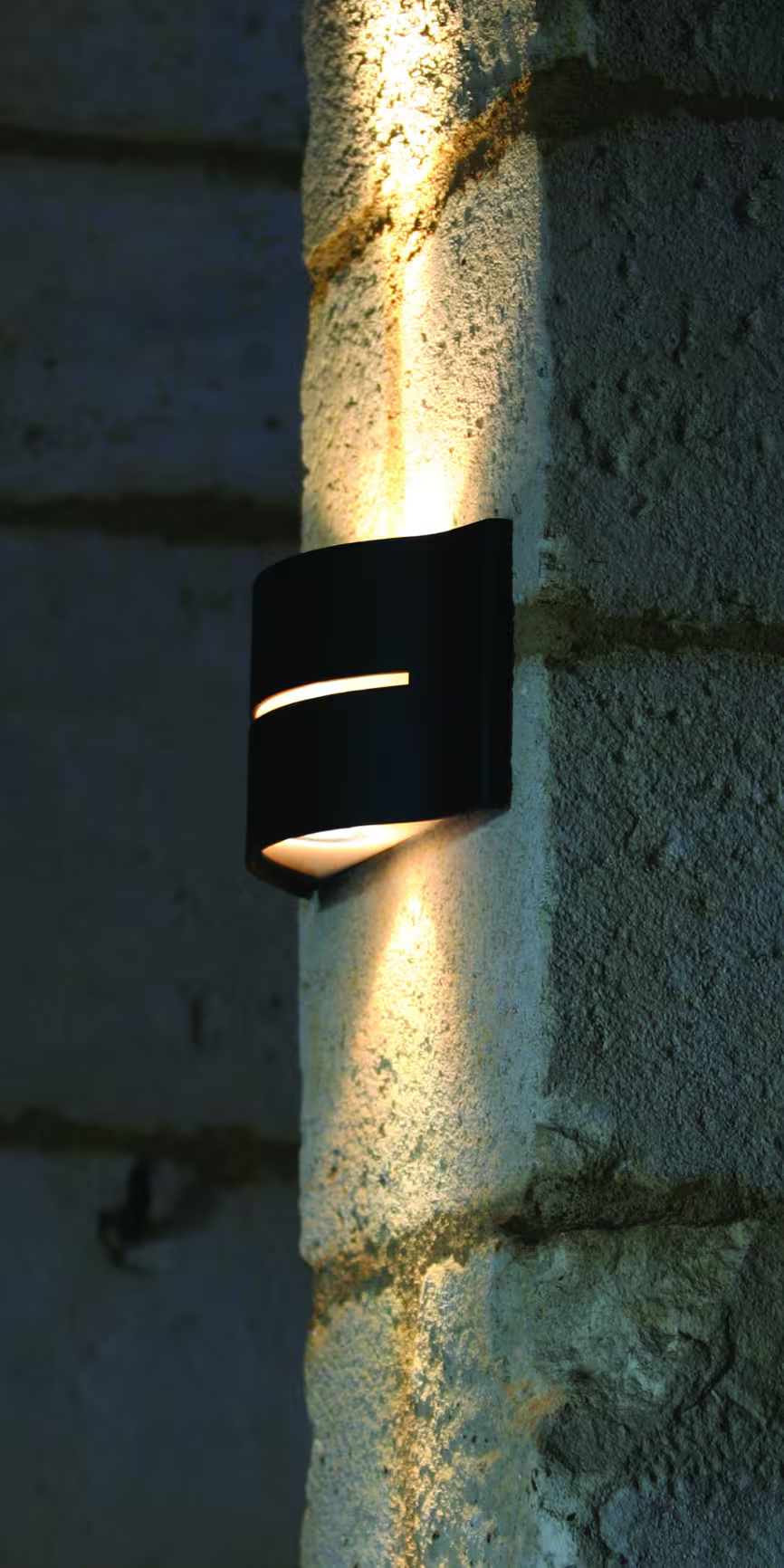 Surf Polycarbonate Glass Up & Down LED Wall Washer